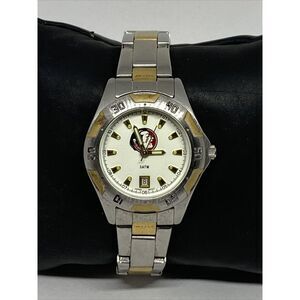 Logoart Women's Silver/Gold Stainless Steel Analog Dial Quartz Wrist Watch XR930